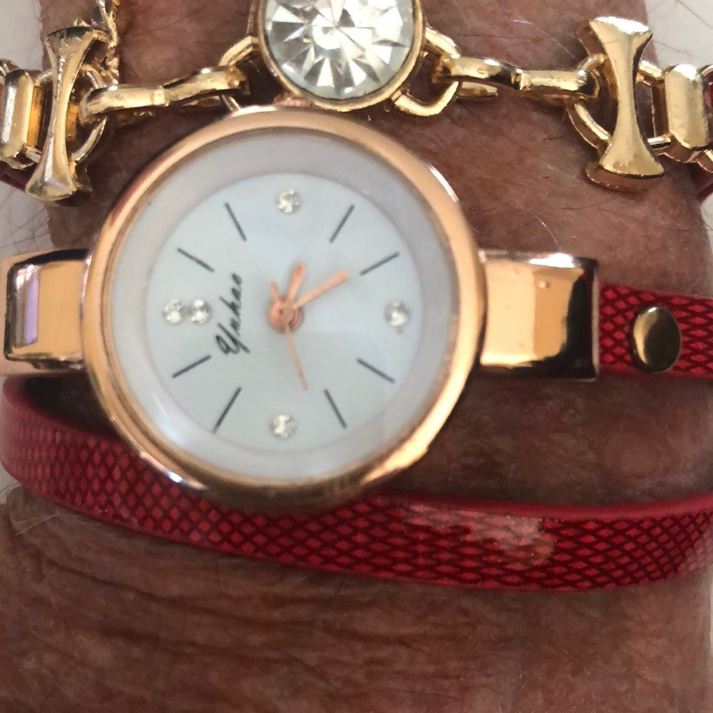 A wrap around watch